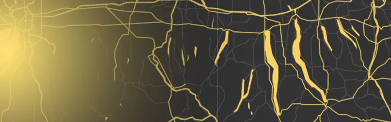 Finger Lakes service area map
